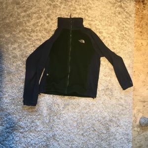 Mint thick North face fleece M’s Large